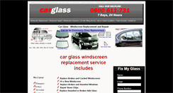 Desktop Screenshot of car-glass-windscreens.co.nz